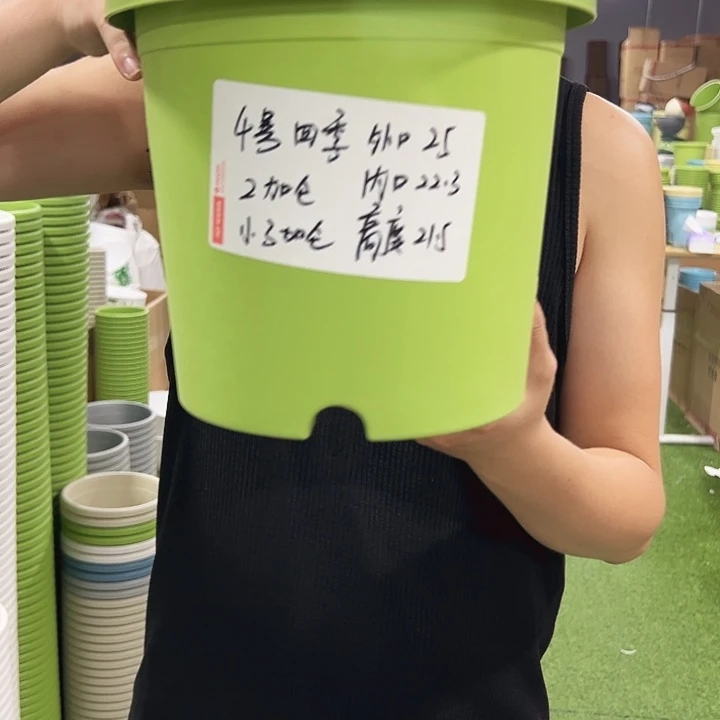 特价4号口25高21.5果绿色8只无托