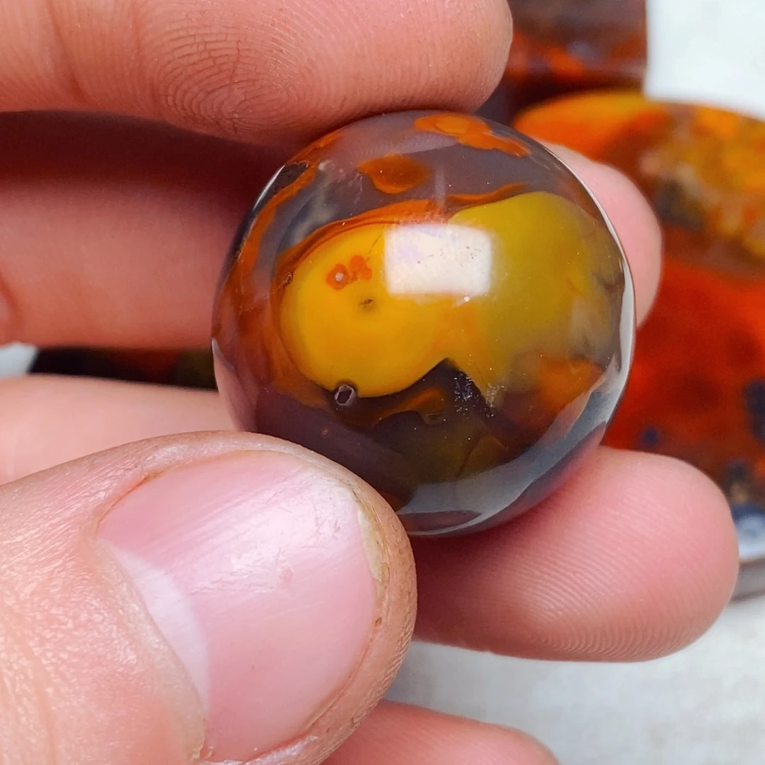 纯***代玛瑙/玉髓未镶嵌颈饰