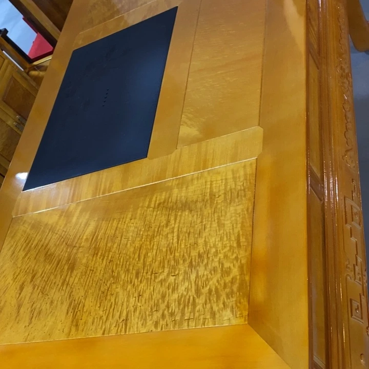 鸿***生楠木湿泡茶桌单桌加官帽椅单把两把圈椅