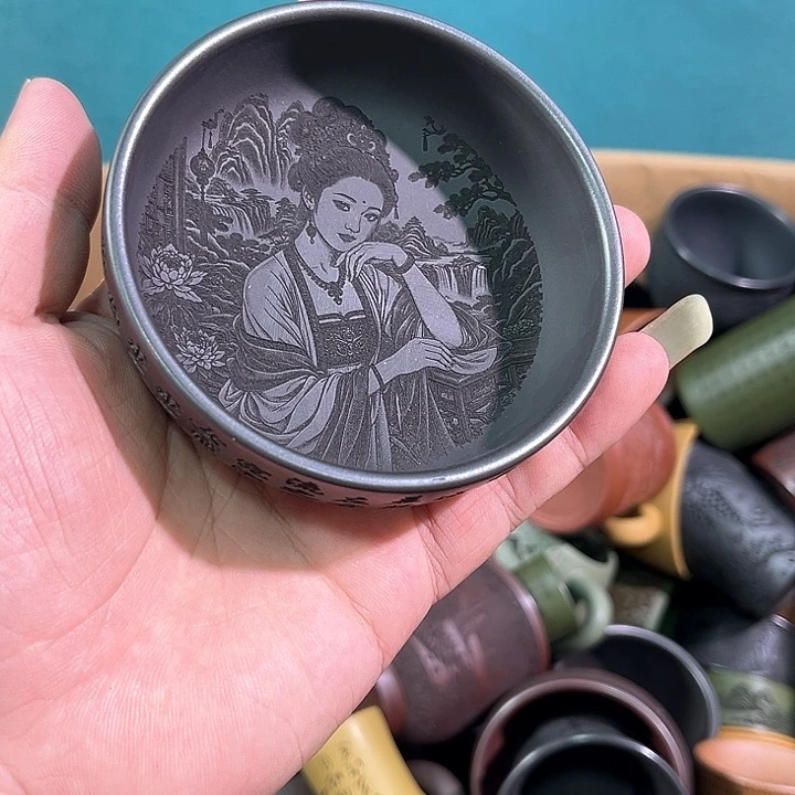 茶杯紫砂全手工紫砂主人杯