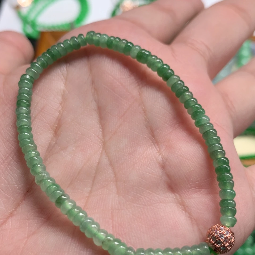 未镶嵌手链翡翠翡翠