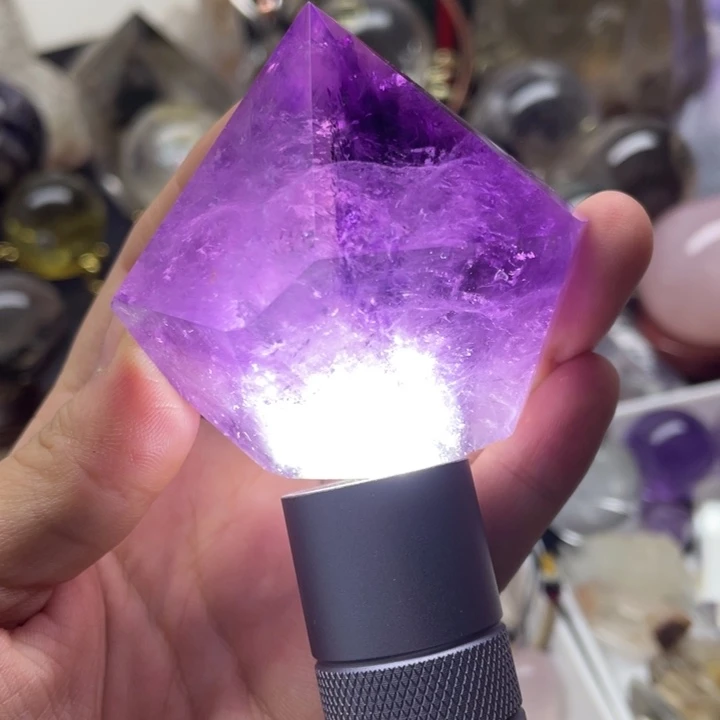 未镶嵌水晶珠宝半成品