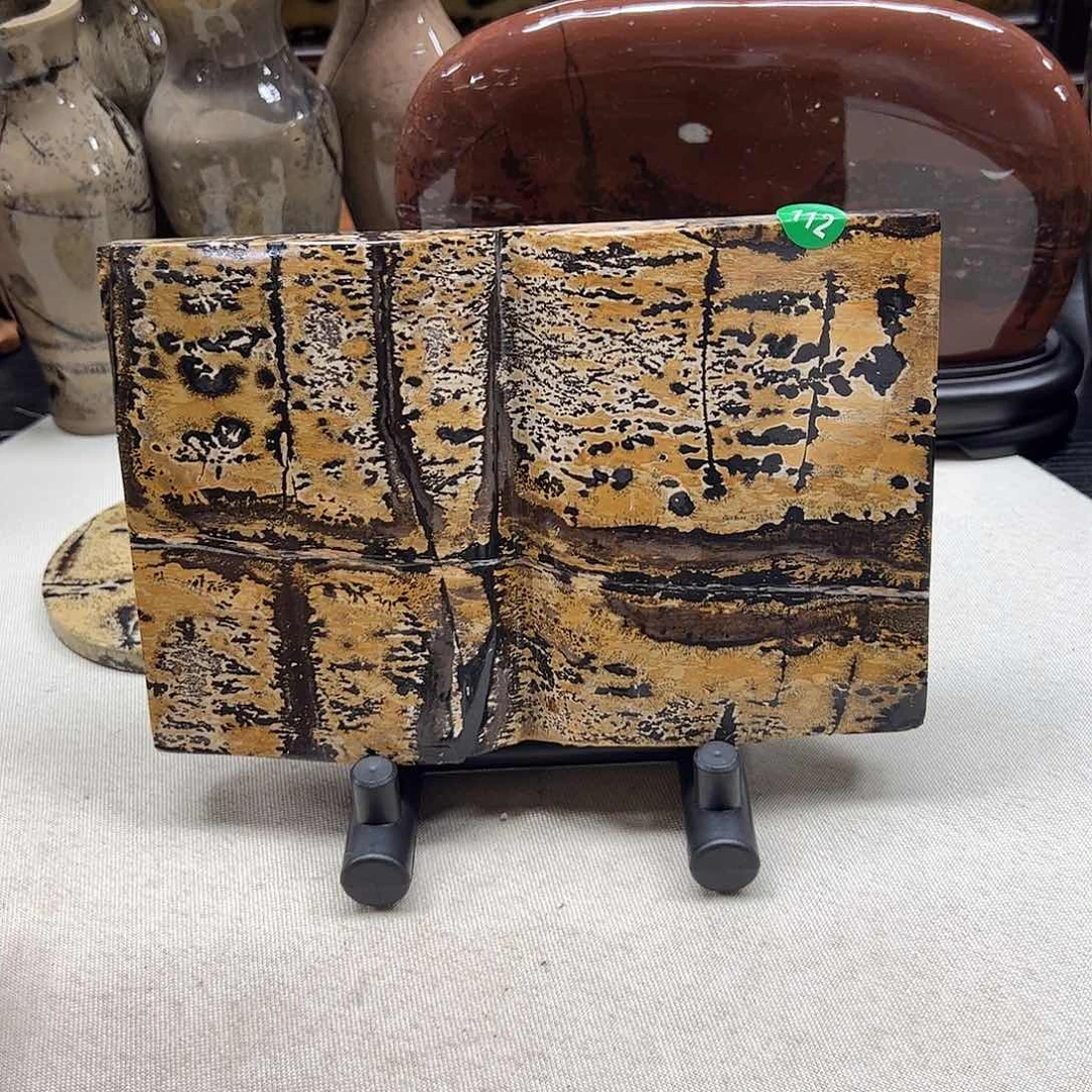 广西石广西天然国画石