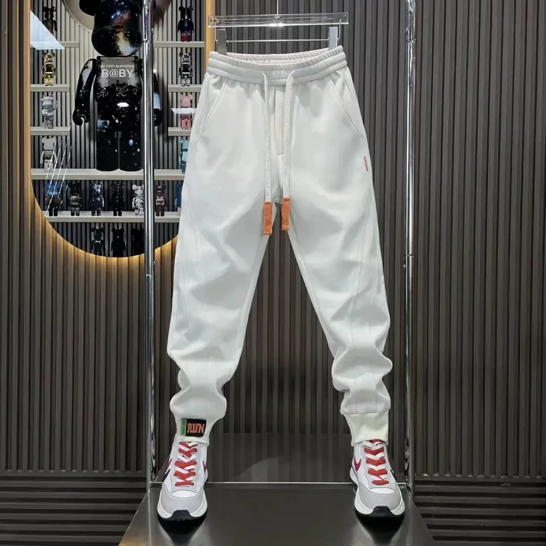 2025春季夏季休闲裤九分长裤裤子时尚百搭潮流运动春夏弹力男士