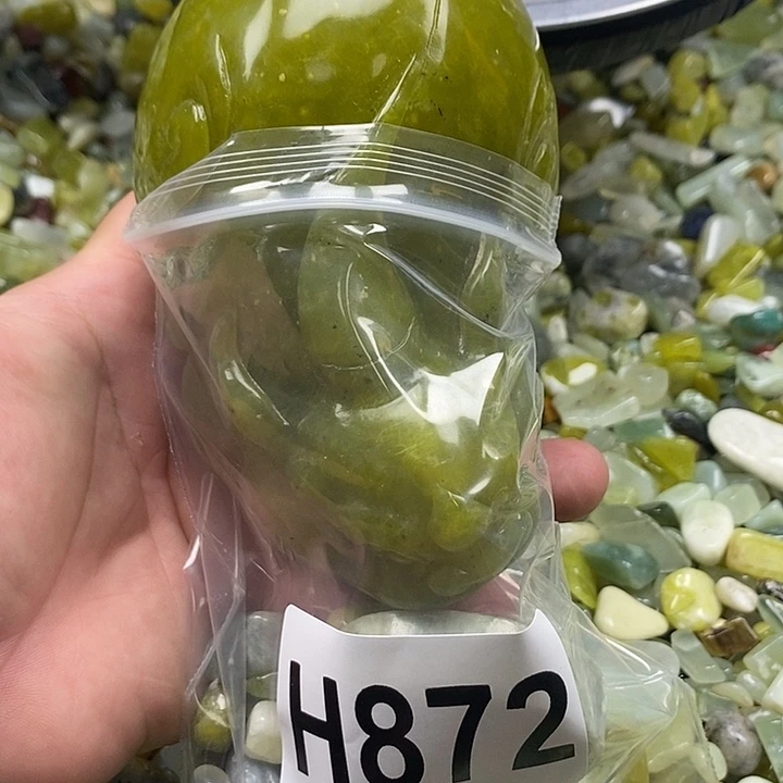 未镶嵌蛇纹石玉鱼缸石