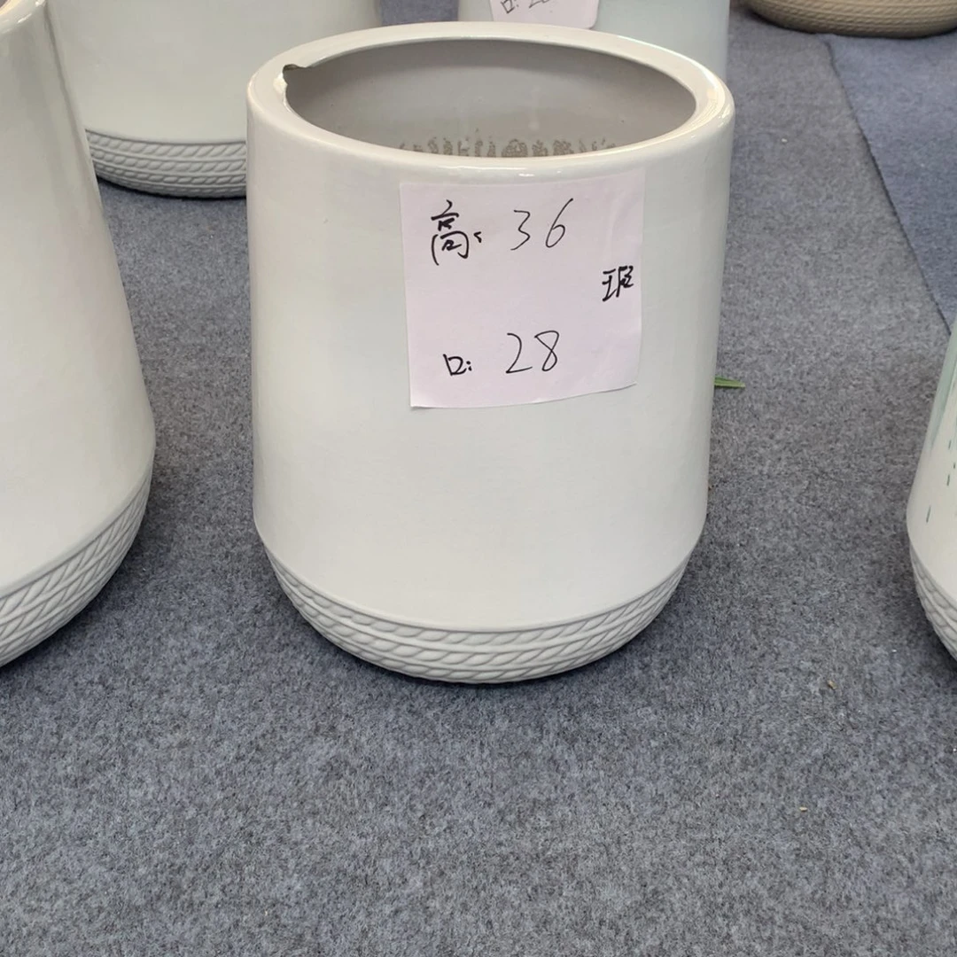 高温陶瓷花盆微瑕