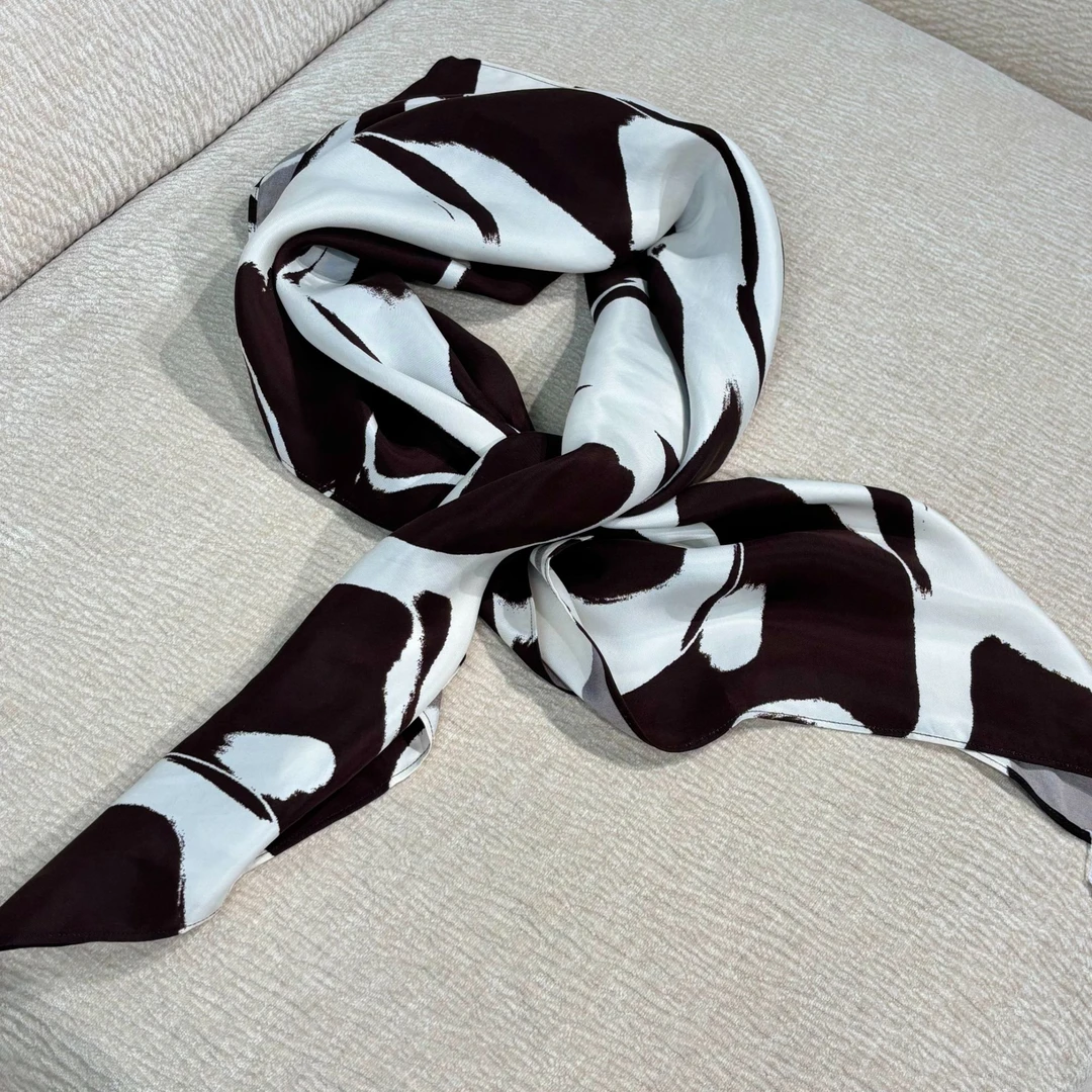 CSP5044 澳洲客人订单 拼色不规则铜氨丝巾