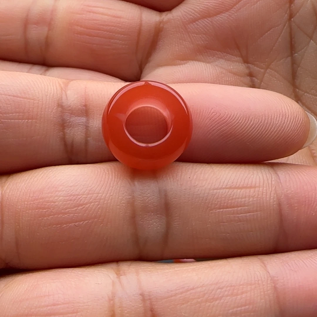 南红玛瑙跑环6.7未镶嵌