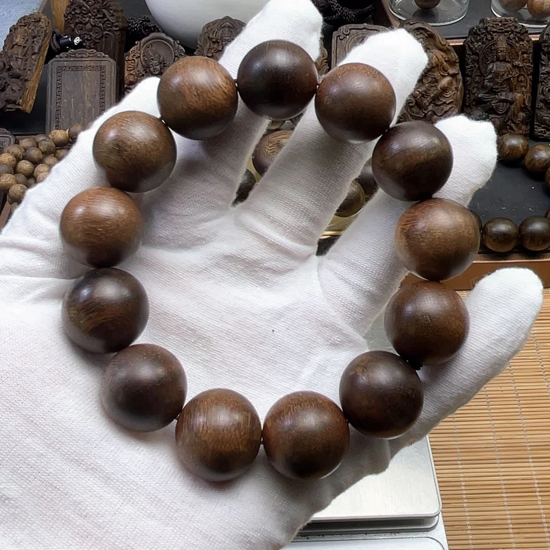 沉香手串奋**生芽庄黄奇