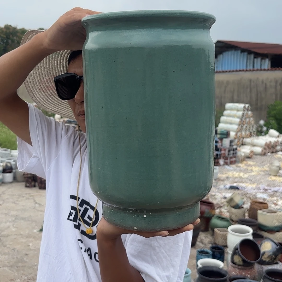 绿直筒一个口径20高度32