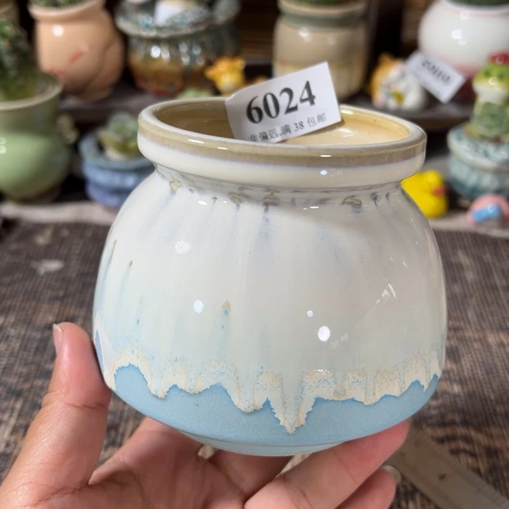 口7高9 手工花盆满30包邮
