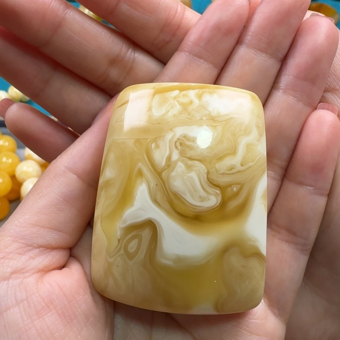 琥珀未镶嵌手链蜜蜡