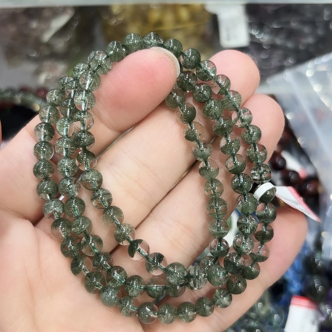 手串未镶嵌水晶绿幽灵