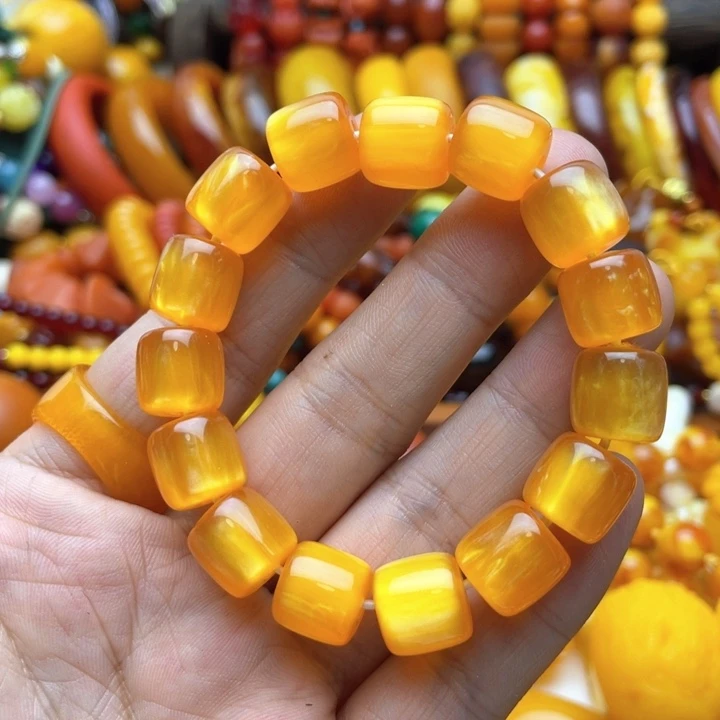 树脂制品46号桶珠手串