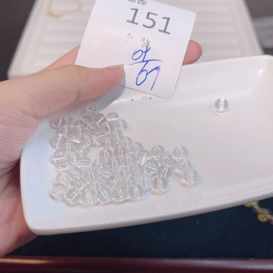 水晶珠宝半成品未镶嵌151 。