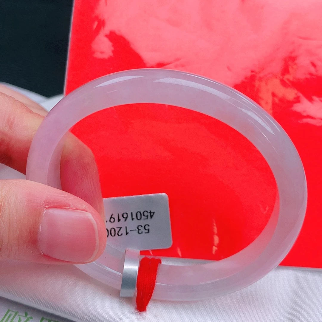 翡翠未镶嵌手镯缅甸天然a货翡翠手镯