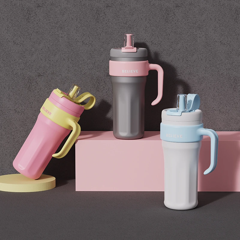 良欲工贸-316L高颜值大容量便携水壶直饮吸管杯防摔元旦元旦礼物