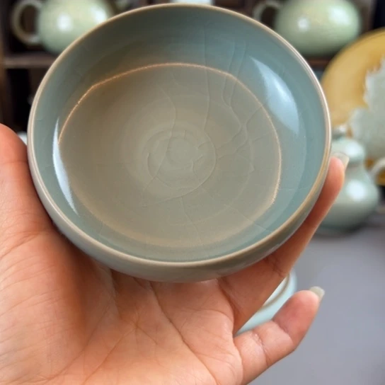 纯手工制作微瑕普洱杯