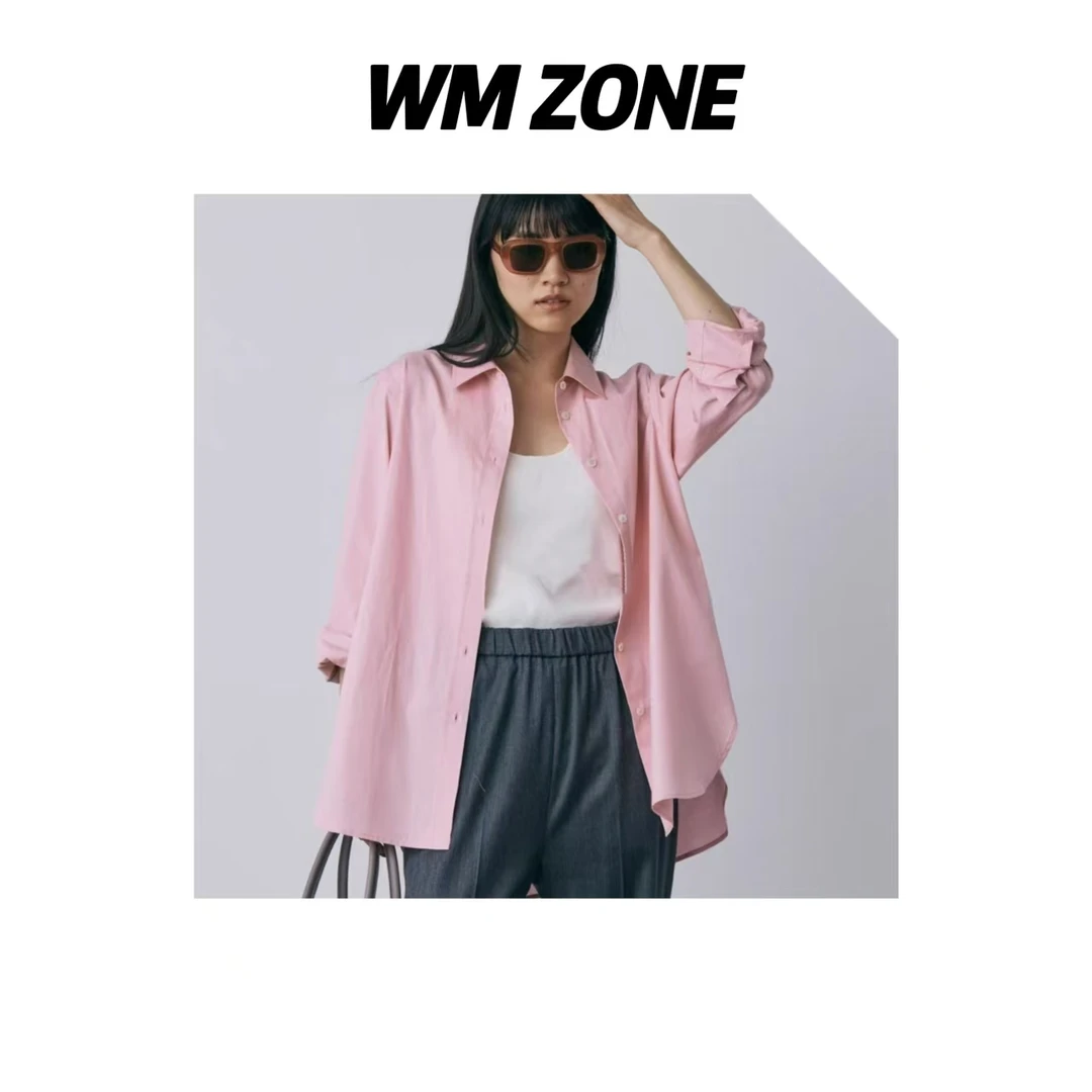 虎儿 3-2543 翻领纯色百搭衬衫