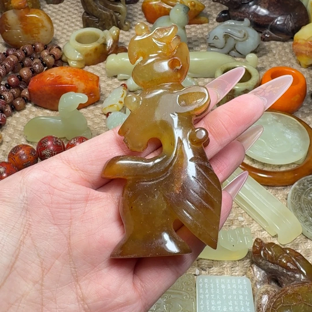 吊坠白玉菩提挂件