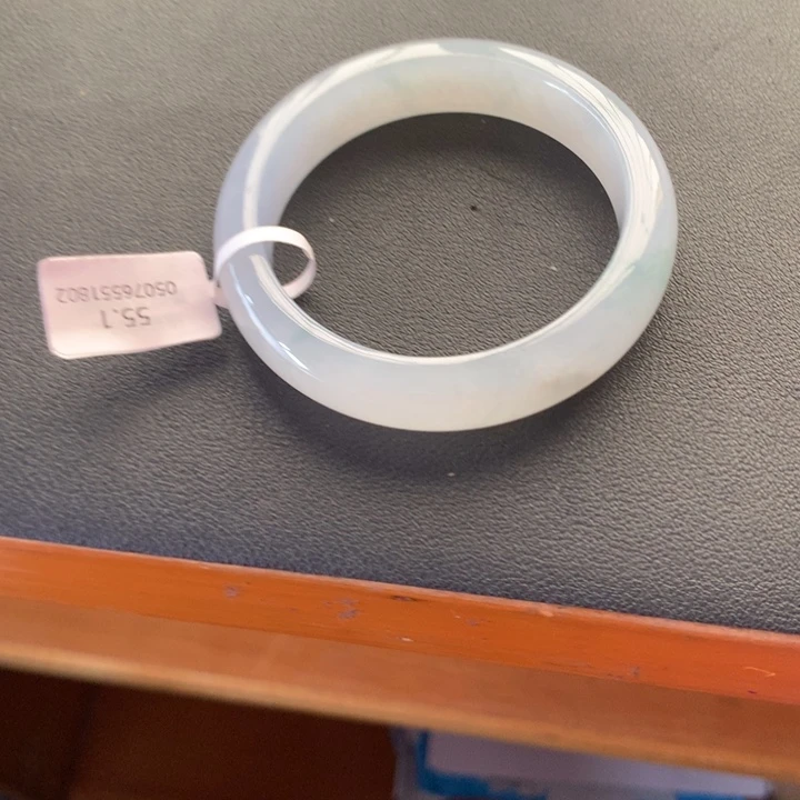 张***林翡翠未镶嵌手镯天然翡翠A货手镯正品
