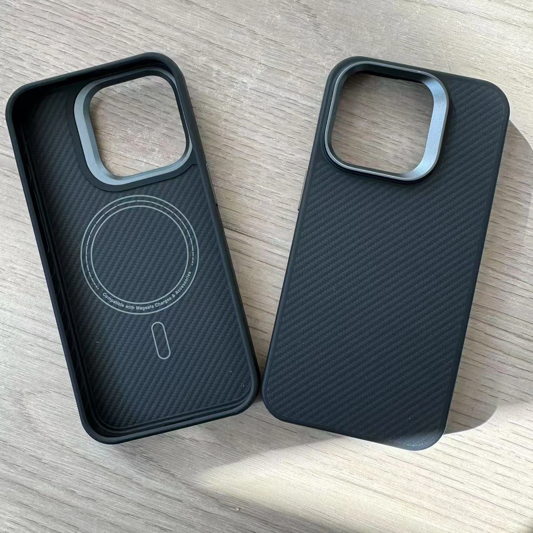 准新品  15pro羽盾全包【全新】磁吸芳纶纤维凯夫拉手机壳