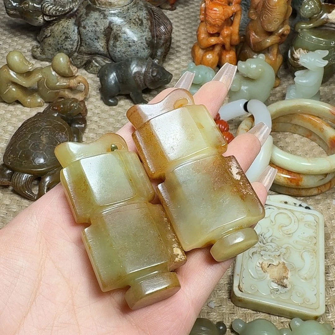 白玉菩提吊坠梅****゛挂件