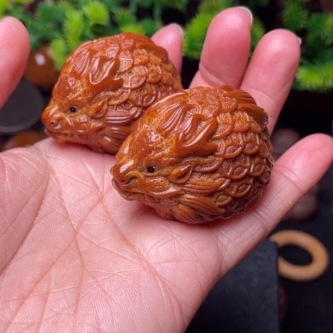 【闪购商品】手串/手链橄榄核37左右金币龙龟手球