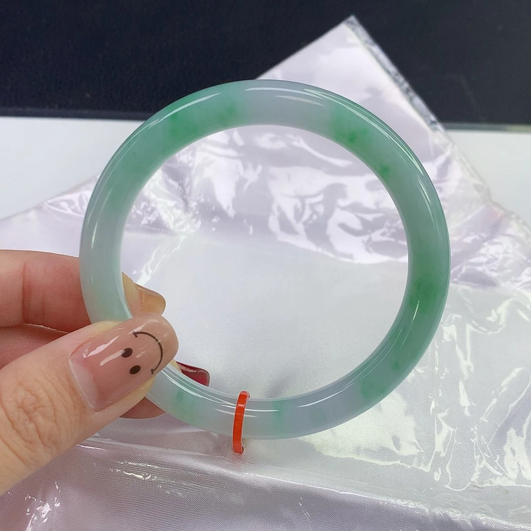 翡翠手镯未镶嵌天然翡翠A货021