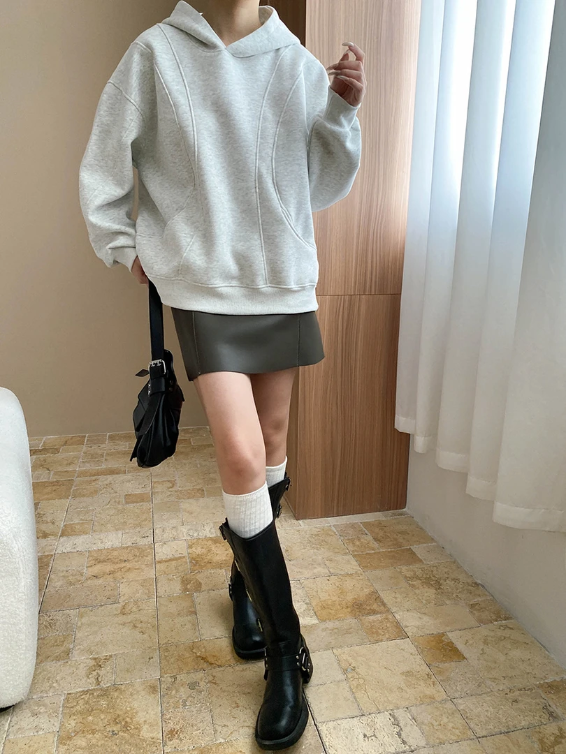 （501-600）休闲通勤默认磨损瑕疵款卫衣女
