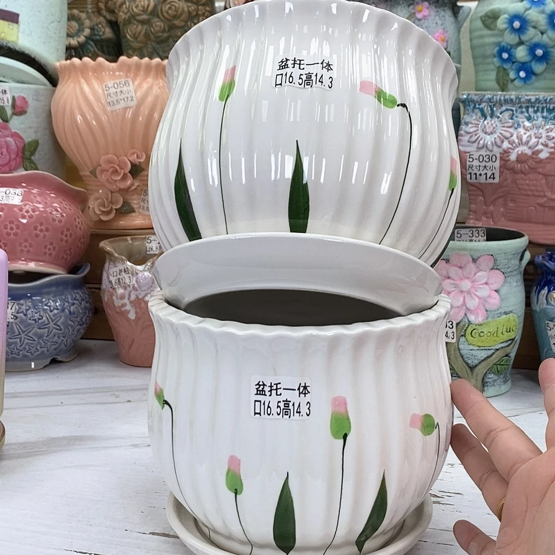 陶瓷@陶瓷花盆@@583837186