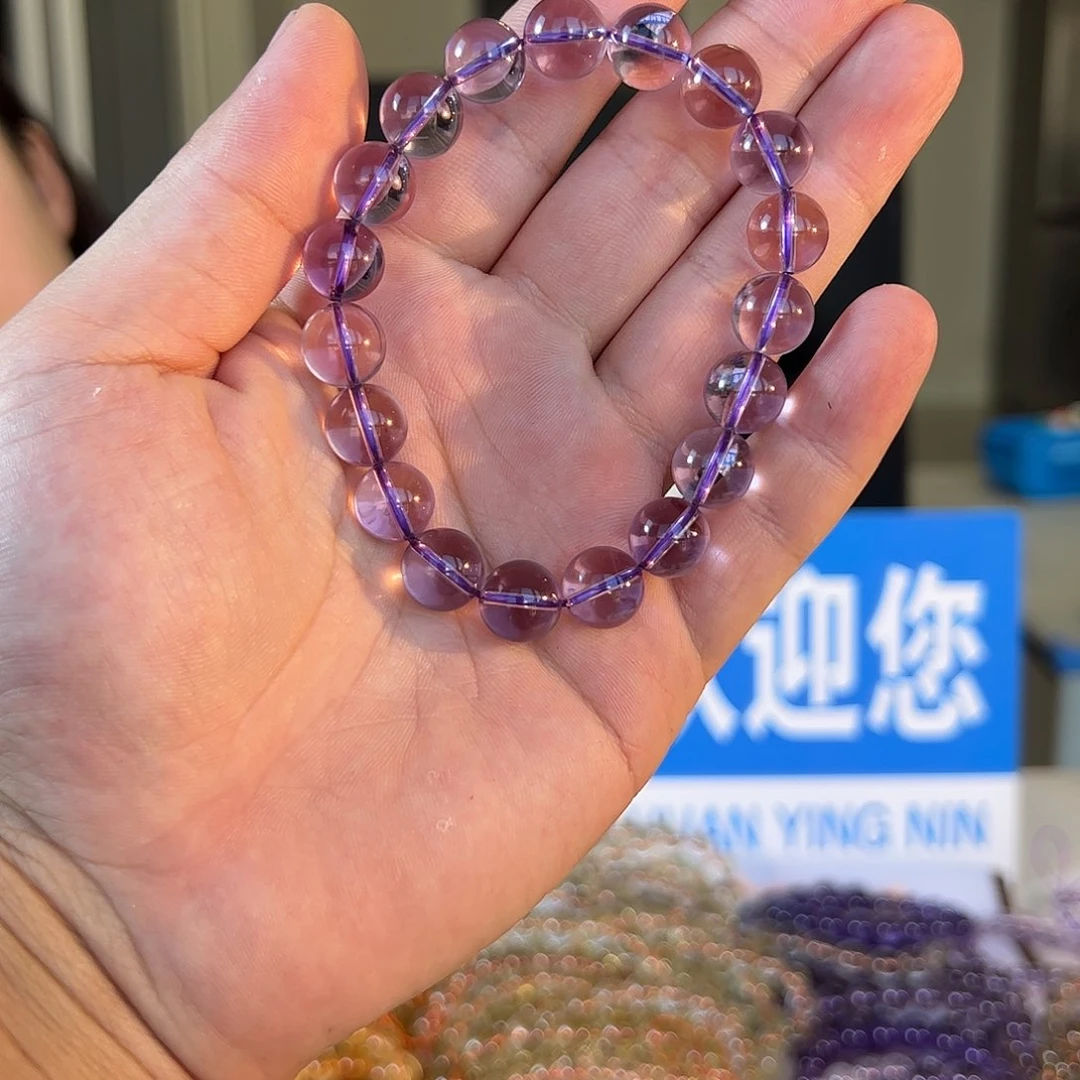 水晶手链未镶嵌天然水晶手链