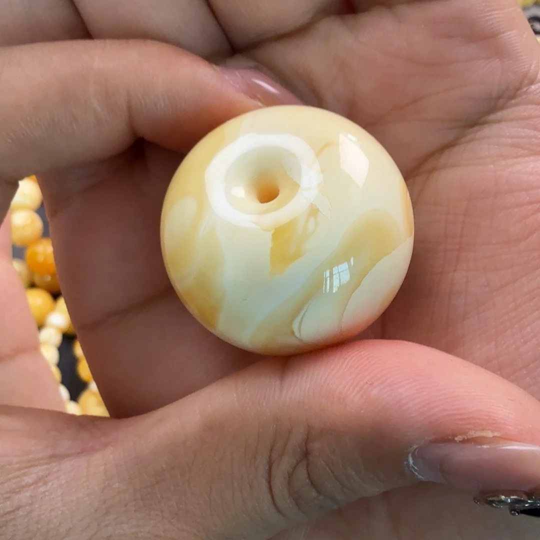9***酱蜜蜡未镶嵌珠宝奇石