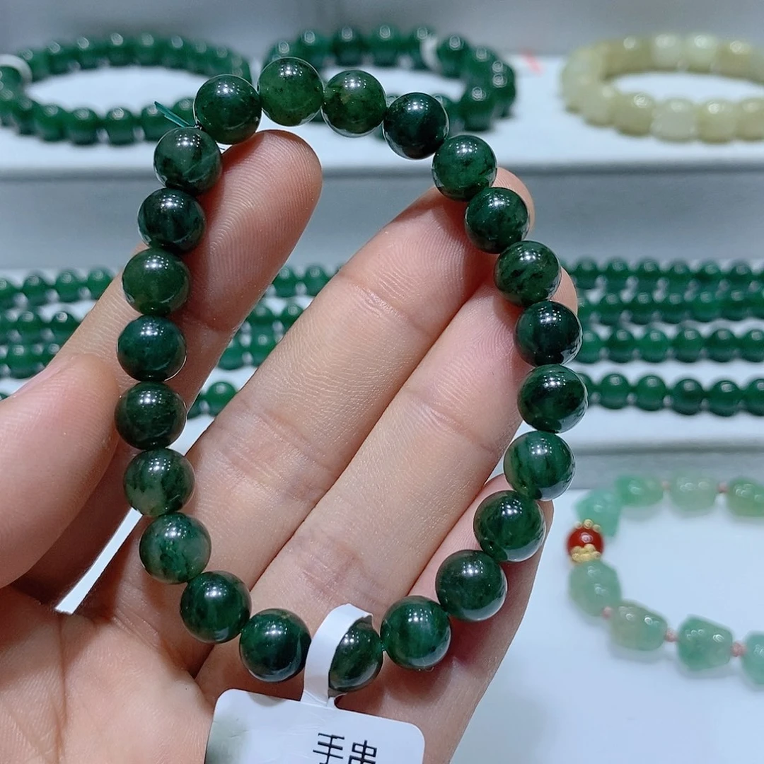 独山玉未镶嵌手串