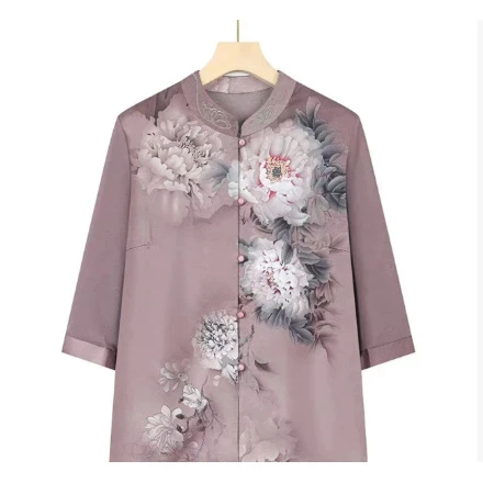 G12孤品速干衬衣气质妈妈装