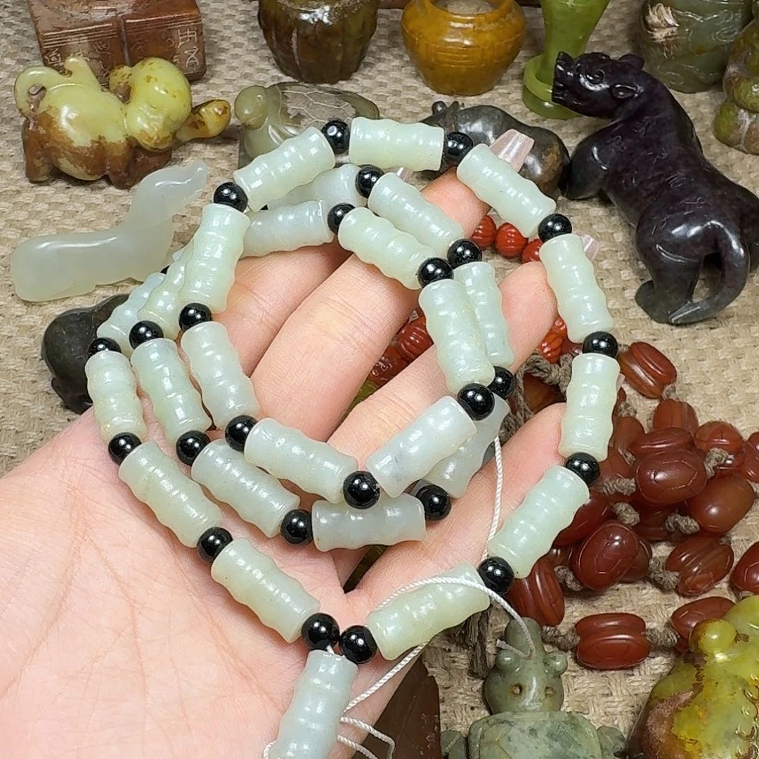 白玉菩提吊坠挂件