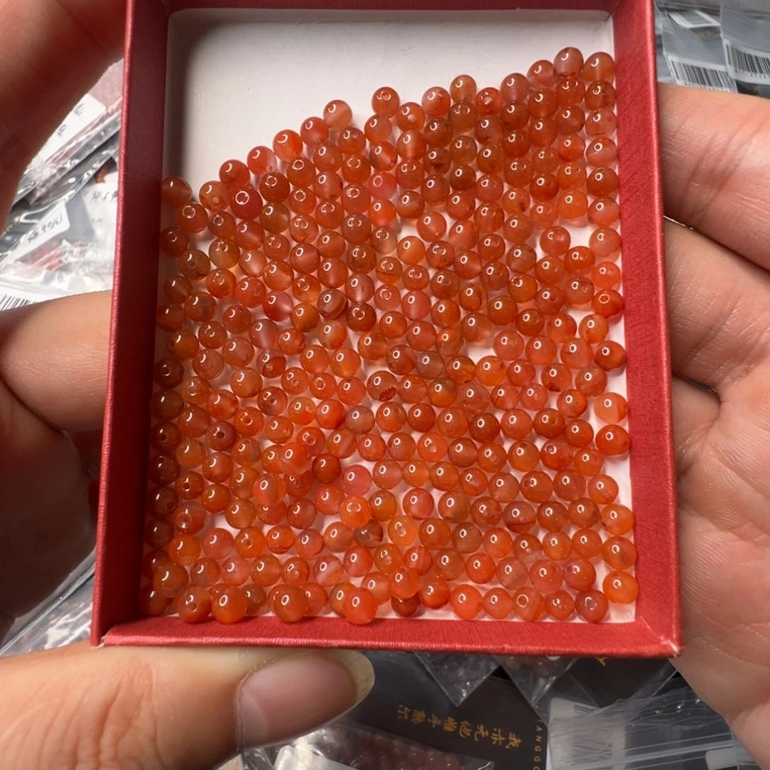 南红玛瑙散珠 Ac48-1号未镶嵌一***吖