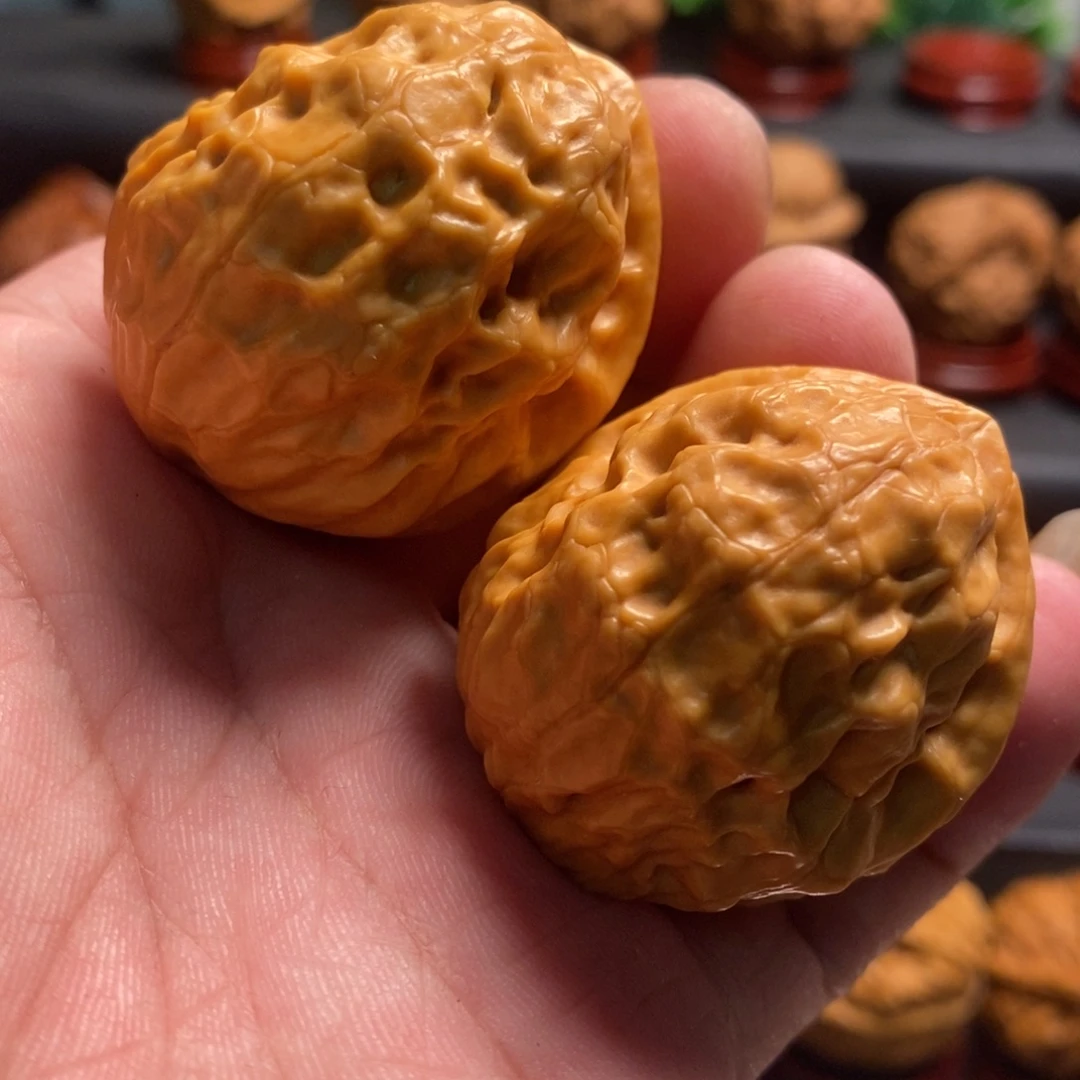 文玩核桃吊坠玄武大帝47尺