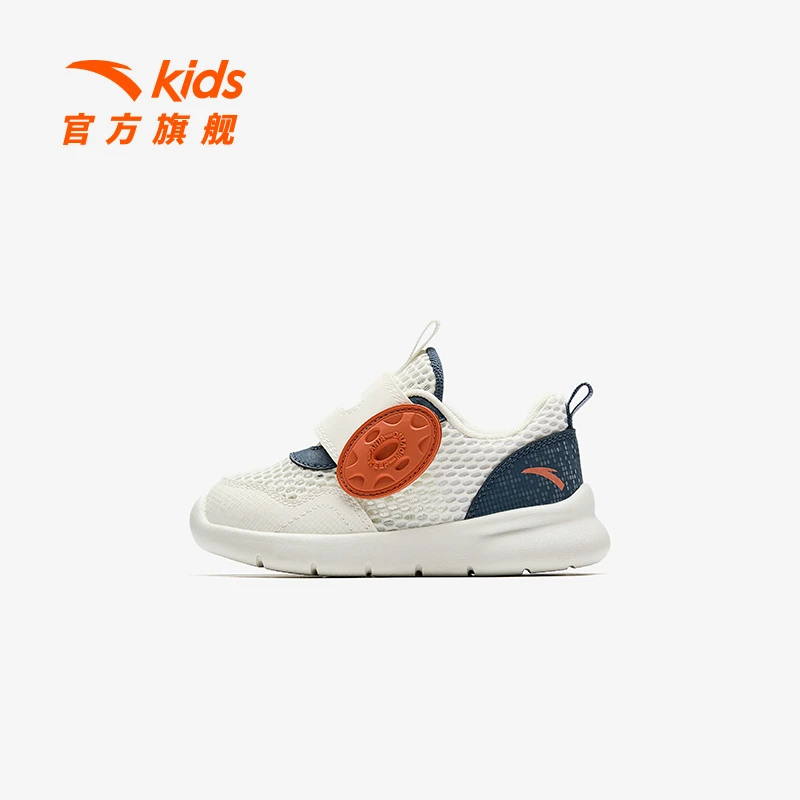 安踏儿童男女婴童跑鞋2025透气防滑耐磨宝宝学步鞋轻便跑步运动鞋