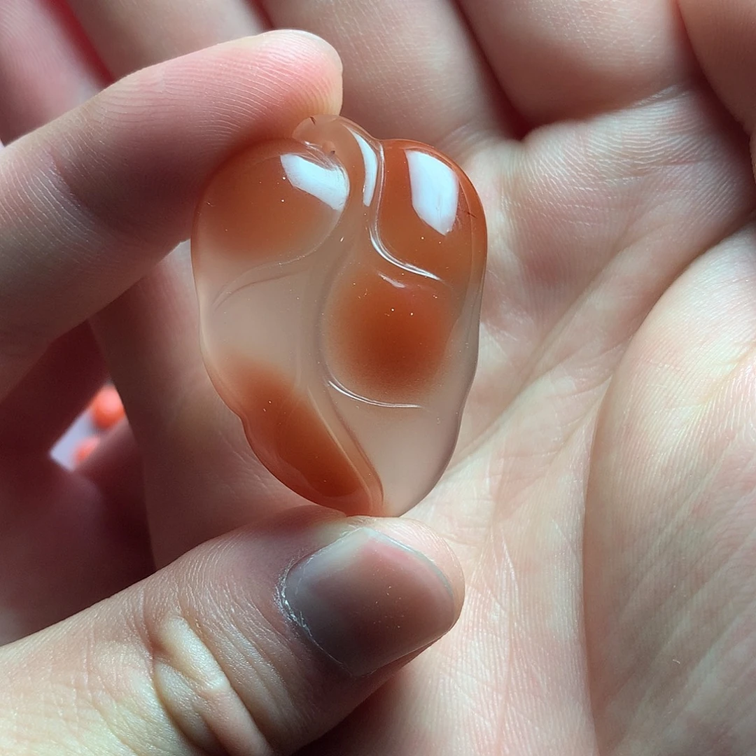 未镶嵌1南红玛瑙保山杨柳大黑洞冰飘