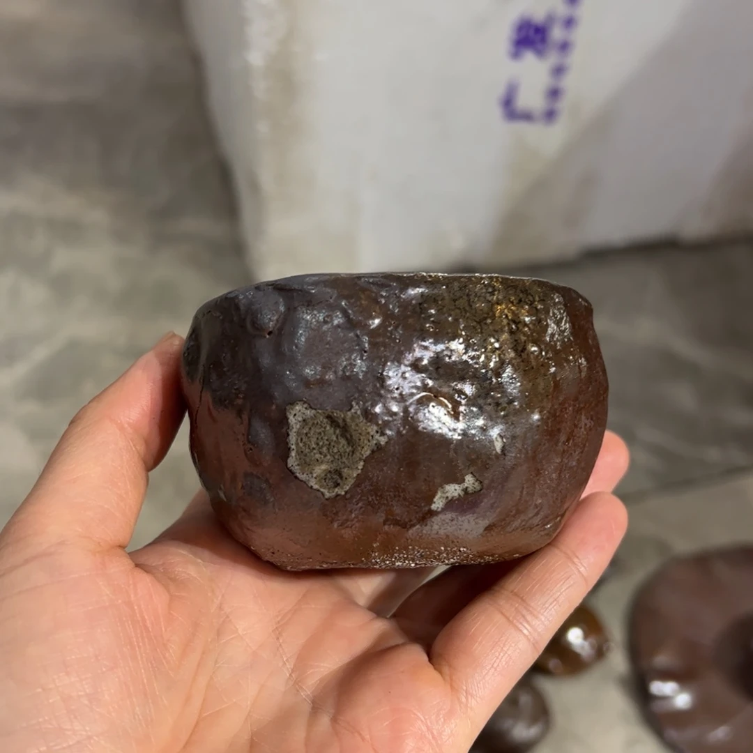 贵台龙窑柴烧茶杯A08