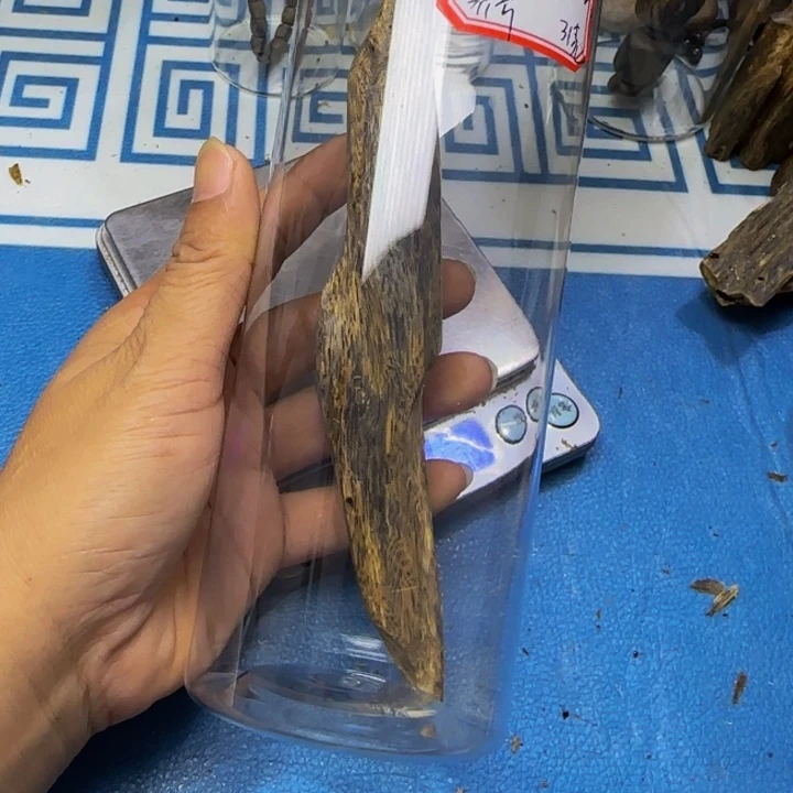 木乔*手工艺雕塑根雕木方板材31克