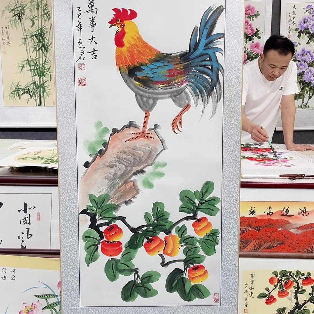 国画手绘画绘画作品