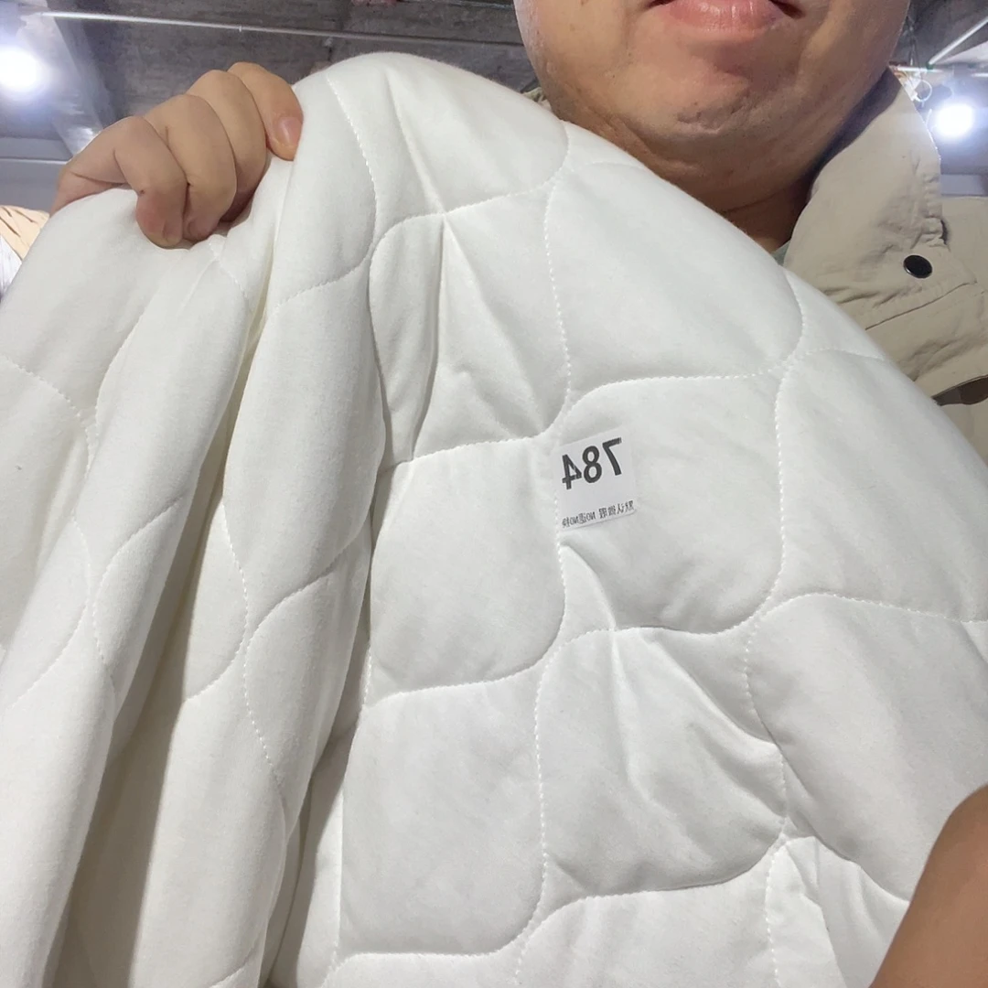 棉宽1.95米加厚款单面纯棉汗布绗棉1米价784