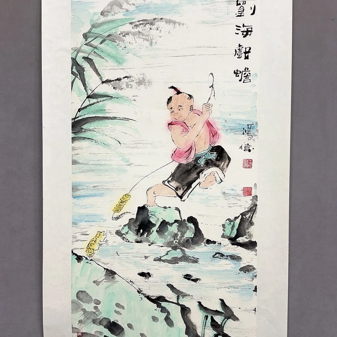 国画国画纯手绘作品请放心去藏