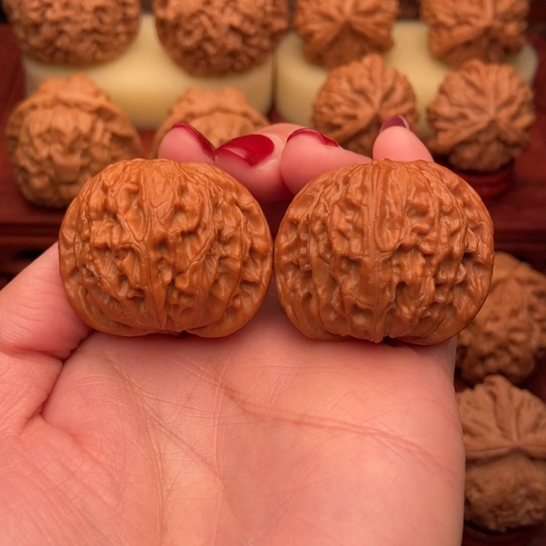 桃核把件小**学山地磨盘38