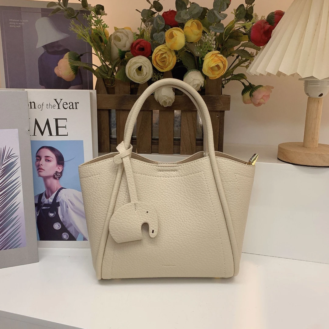 轻奢高级质感菜篮子包2025秋冬新款简约时尚百搭手提包女斜挎包包