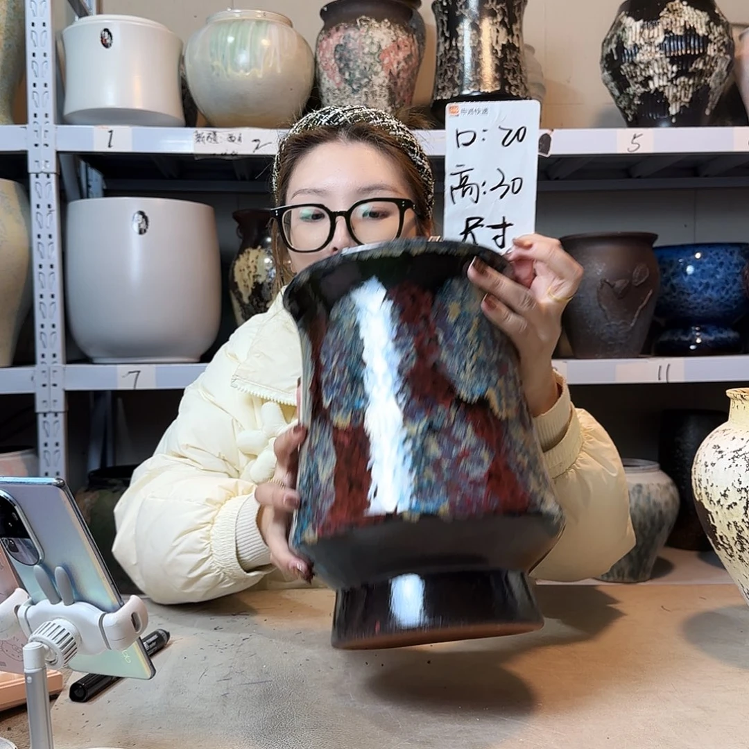 20@30 紫砂花盆尺寸