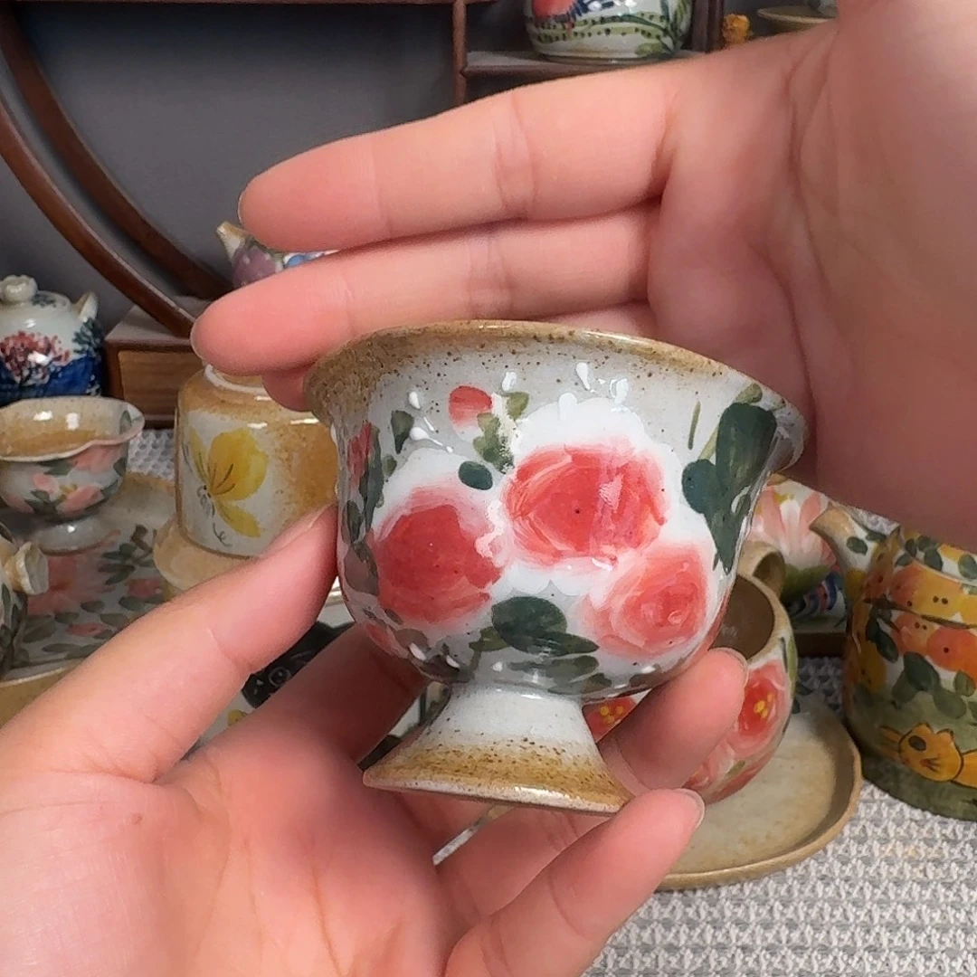 芍****瓷片景德镇手工制作