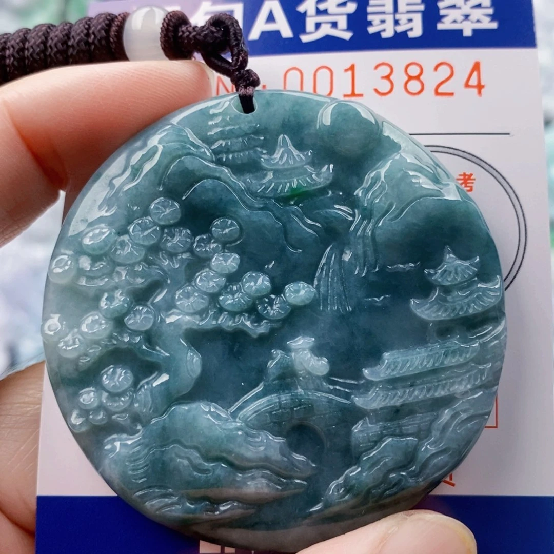 吊坠(不含链)未镶嵌翡翠